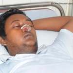 Injured Manjit Sharma