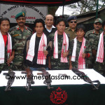 5 UKDA Cadres Lay Down Arms at Diphu