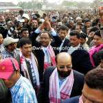 ULFA Chairmen Arbinda Rajkhowa in Ranghar after released from Jail ULFA Chairmen Arbinda Rajkhowa in Ranghar after released from Jail