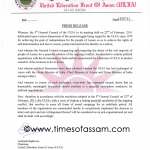 ULFA Decalres Ceasfire ULFA Decalres Ceasfire