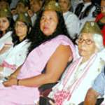 Netaji's family members and other attendees at Azad Hind Haqoomat Day function