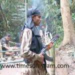 ULFA cadre at a camp (Photo by Luit Chaliha)
