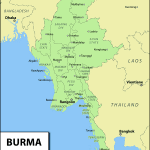 Burma map Burma