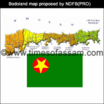 Bodoland Map Bodoland Map