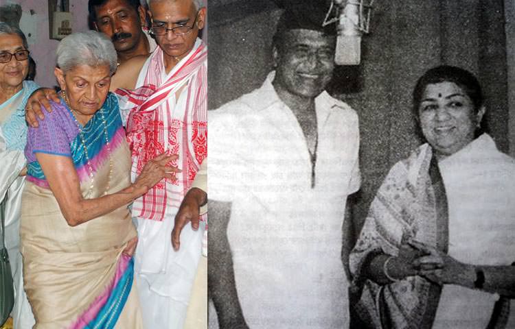 Lata Mangeshkar Priyom Hazarika Tez Hazarika Bhupen Hazarika