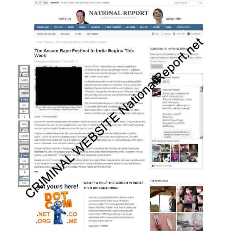 NationalReport.net as Criminal and Fraud Media