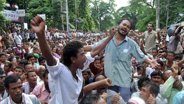 Akhil Gogoi Protest Rally
