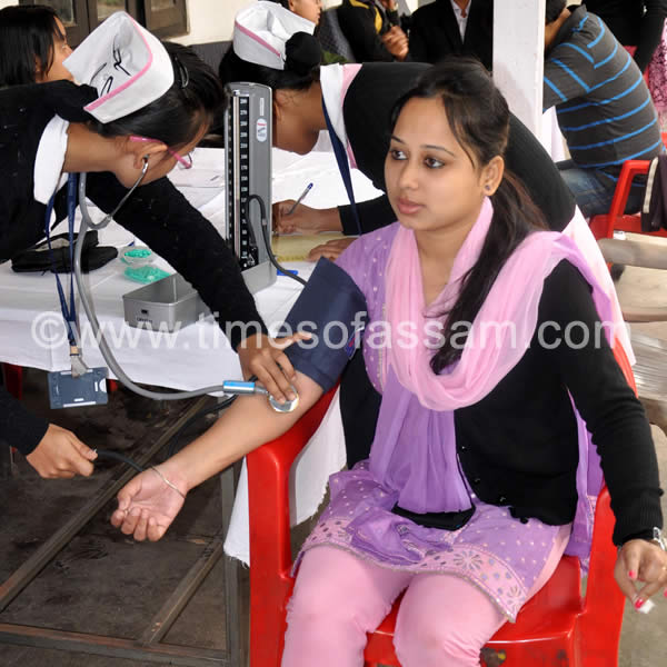 Health check-up camp concludes in Guwahati Press Club