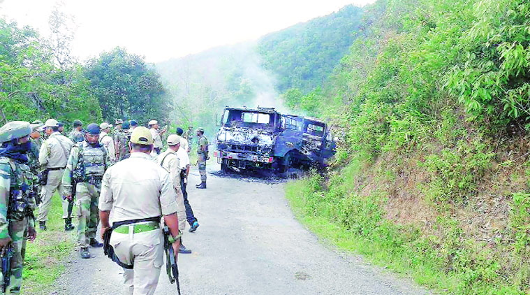 Manipur ambush June 04, 2015