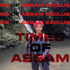 Drishti Rajkhowa alias Drishti Asom in an undisclosed location in Indo-Bangladesh boarder