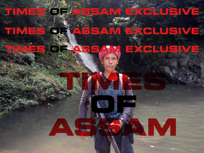 Drishti Rajkhowa alias Drishti Asom in an undisclosed location in Indo-Bangladesh boarder